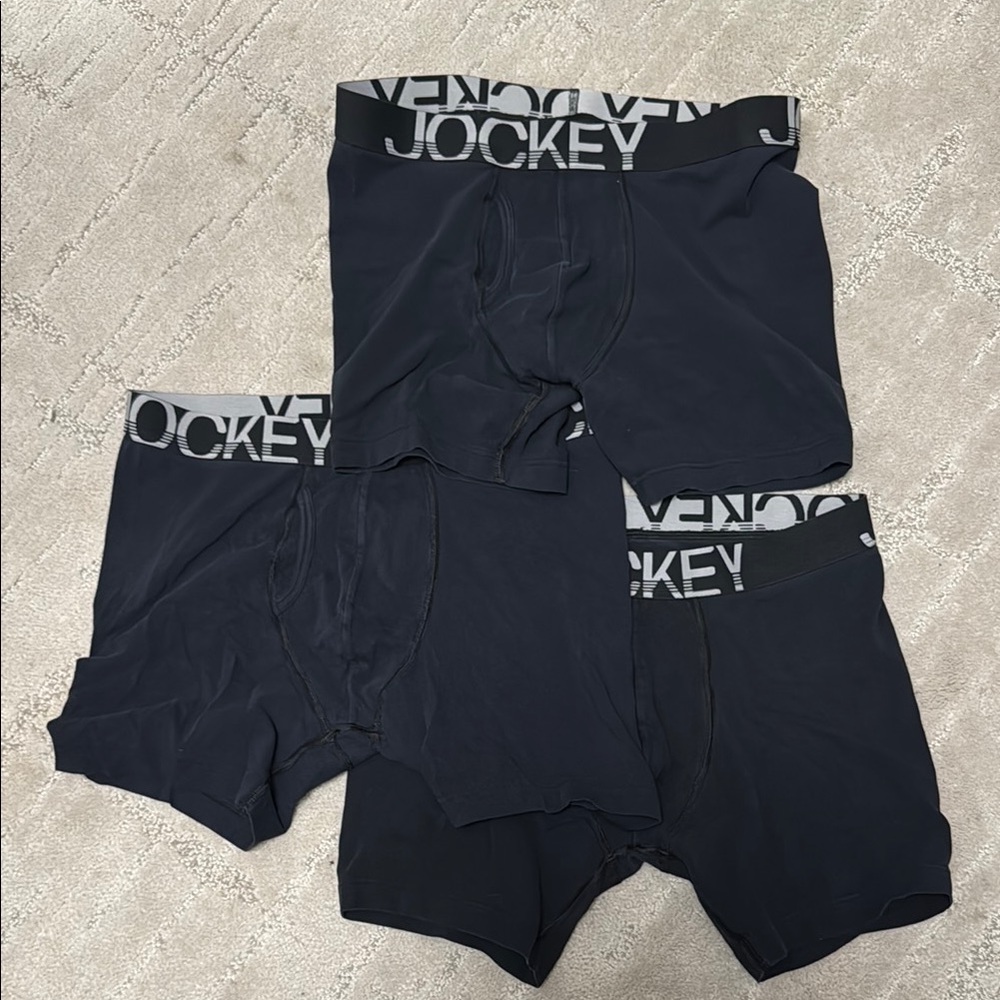 Jockey Black Boxer Briefs Premium Comfort